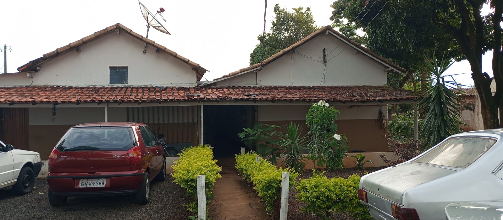 Foto da entrada da comunidade terapêutica